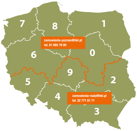 Mapa kodów pocztowych