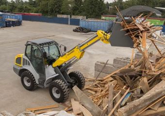 Ładowarki Kramer 8085T i 8095T z ramieniem teleskopowym