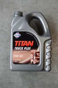OLEJ SILNIKOWY TITAN TRUCK+ 15W-40 - 20L